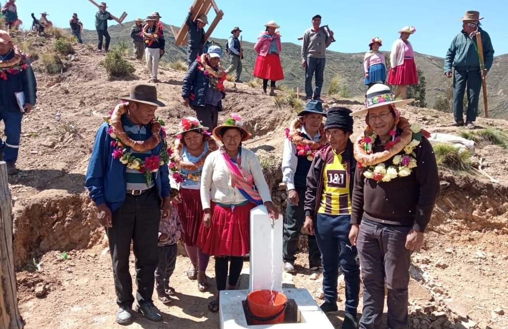 ENTREGA DEL SISTEMA DE AGUA DE CONSUMO EN LA COMUNIDAD DE HUANCOPAYATA