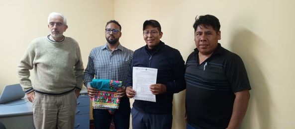 FIRMA DE CONVENIO DE FINANCIAMIENTO PARA LA “CONSTRUCCIÓN SISTEMA DE AGUA POTABLE TALLIJA CONFITAL”