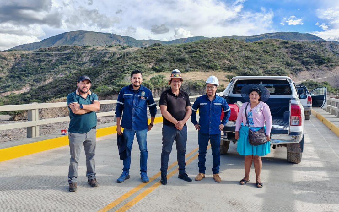 RECEPCIÓN TÉCNICA DEL PUENTE VEHICULAR ACHOJCHI Y ACCESOS VIALES