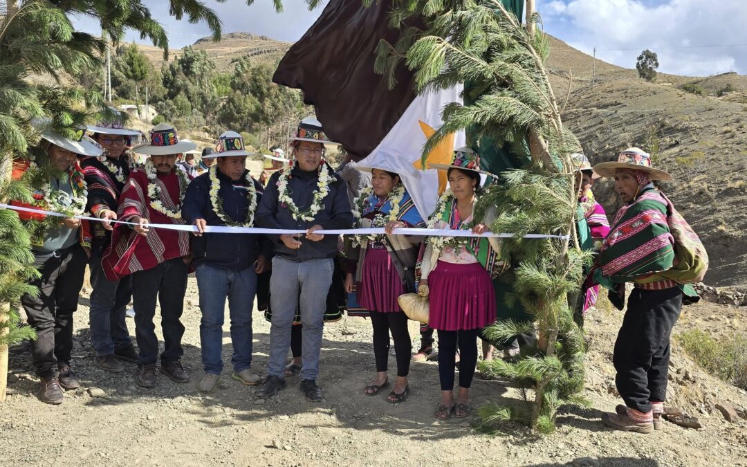 NUEVO CAMINO Y ATAJADO EN CONDORIRI PARA PRODUCCIÓN RURAL