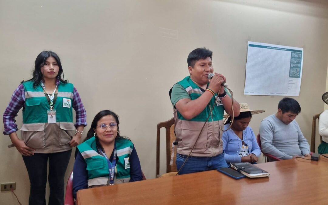 𝗜𝗡𝗜𝗖𝗜𝗢 𝗗𝗘 𝗔𝗖𝗧𝗜𝗩𝗜𝗗𝗔𝗗𝗘𝗦 𝗗𝗘𝗟 𝗖𝗘𝗡𝗦𝗢 𝗔𝗚𝗥𝗢𝗣𝗘𝗖𝗨𝗔𝗥𝗜𝗢 𝗘𝗡 𝗧𝗔𝗣𝗔𝗖𝗔𝗥𝗜́