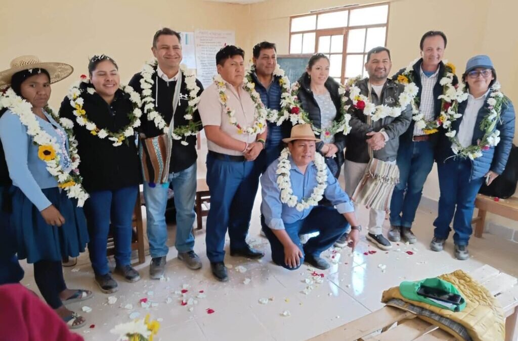 Equipo técnico realiza visita de campo al proyecto de riego y represa Chullpa Kasa